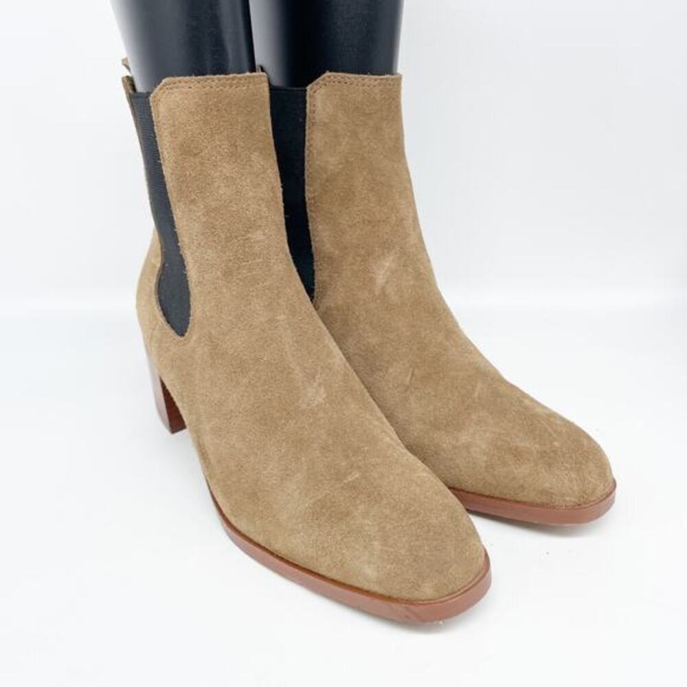 Steve Madden Women's Rhiannon Chelsea‎ Boot Cognac Suede Size 8M